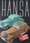 Preview: Borgward Hansa 1100 - 1700 Modelprogram 1936 Carbrochure (0633)